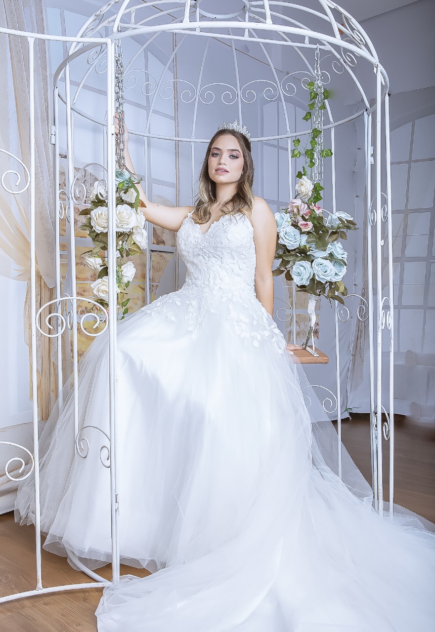 Vestido Celeste